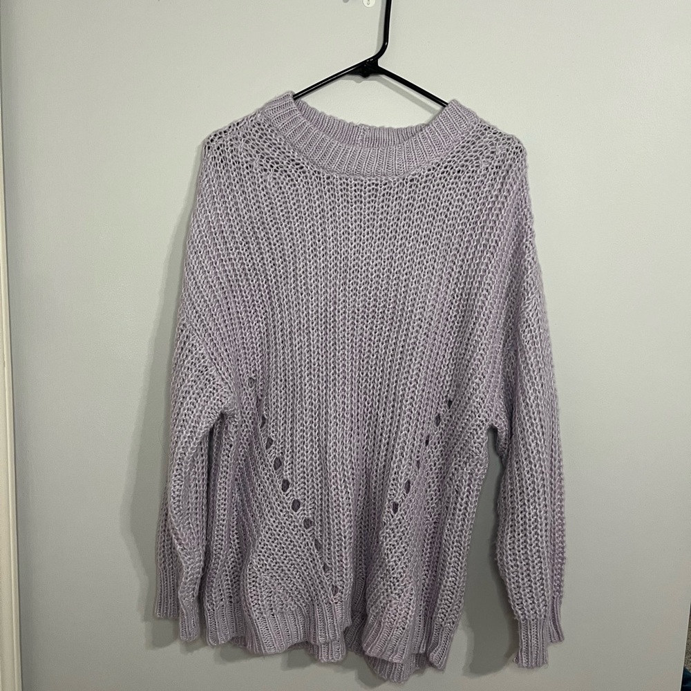 American Eagle Sweater Purple M